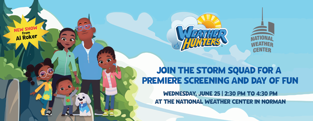 Join OETA and the National Weather Center for a Weather Hunters Sneak